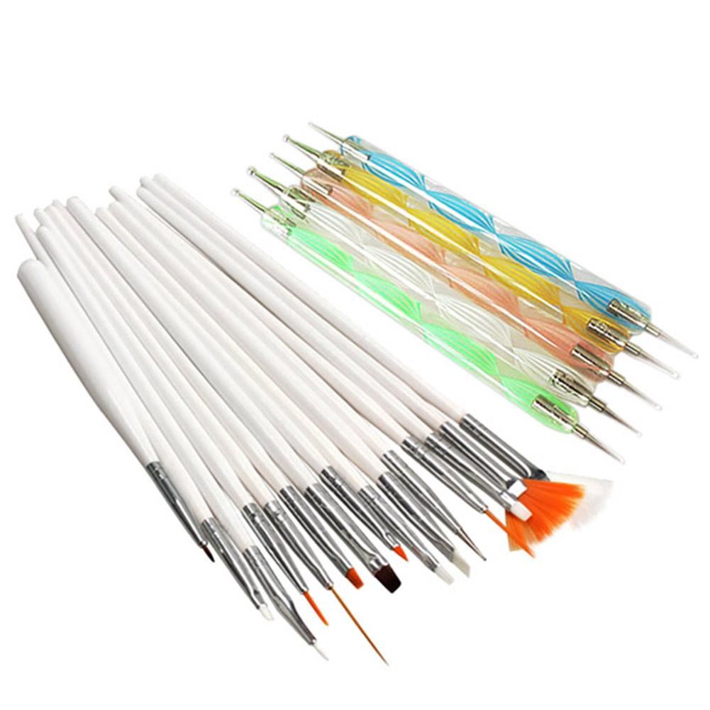 20pcs Nail Art Dotting Pen Painting Tools Drawing Polish Set