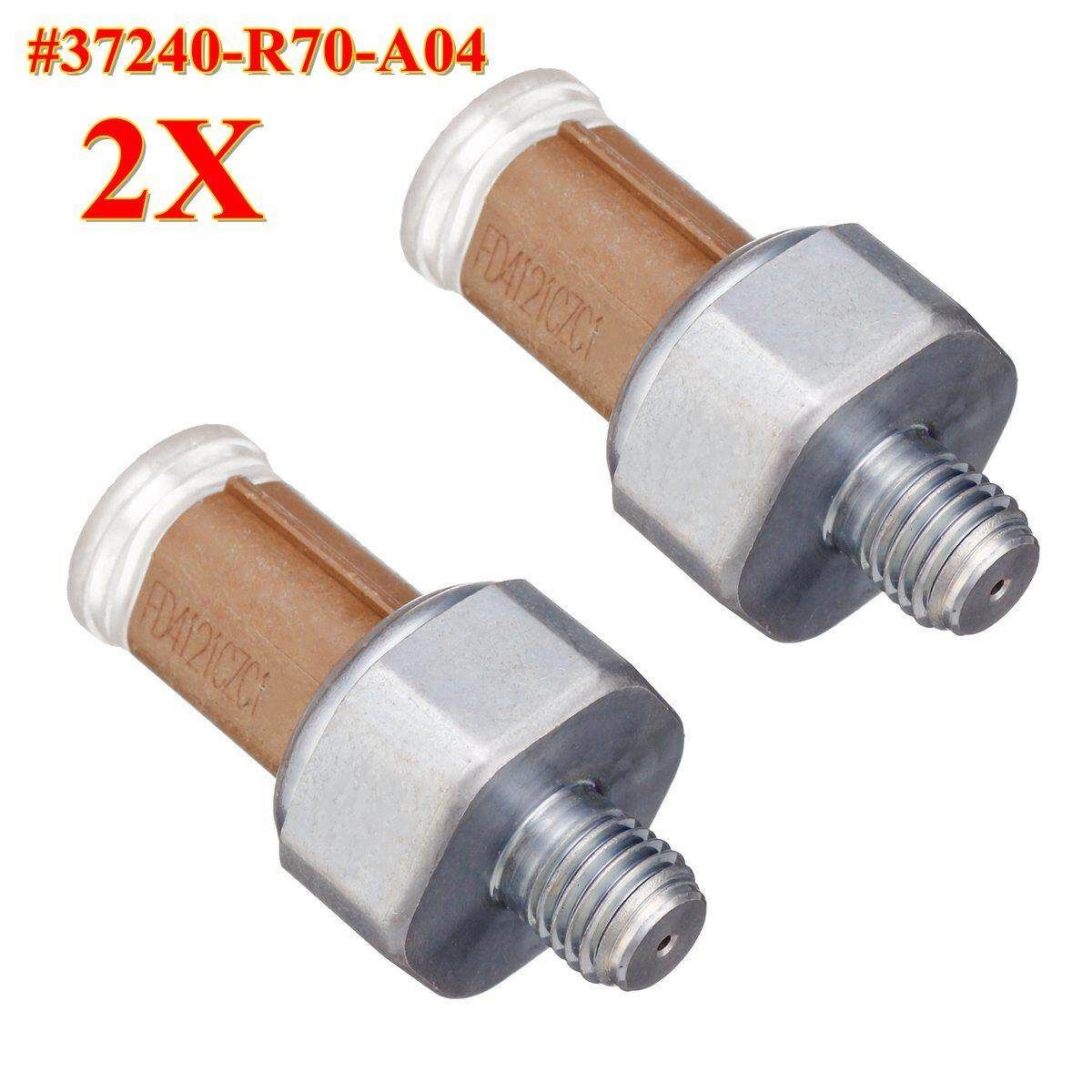 2Pcs Oil Presssure Sensor Switch For Honda VVT Variable Valve Timing #37240-R70-A04