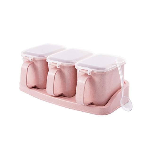 Household Simple with Lid Seasoning Box