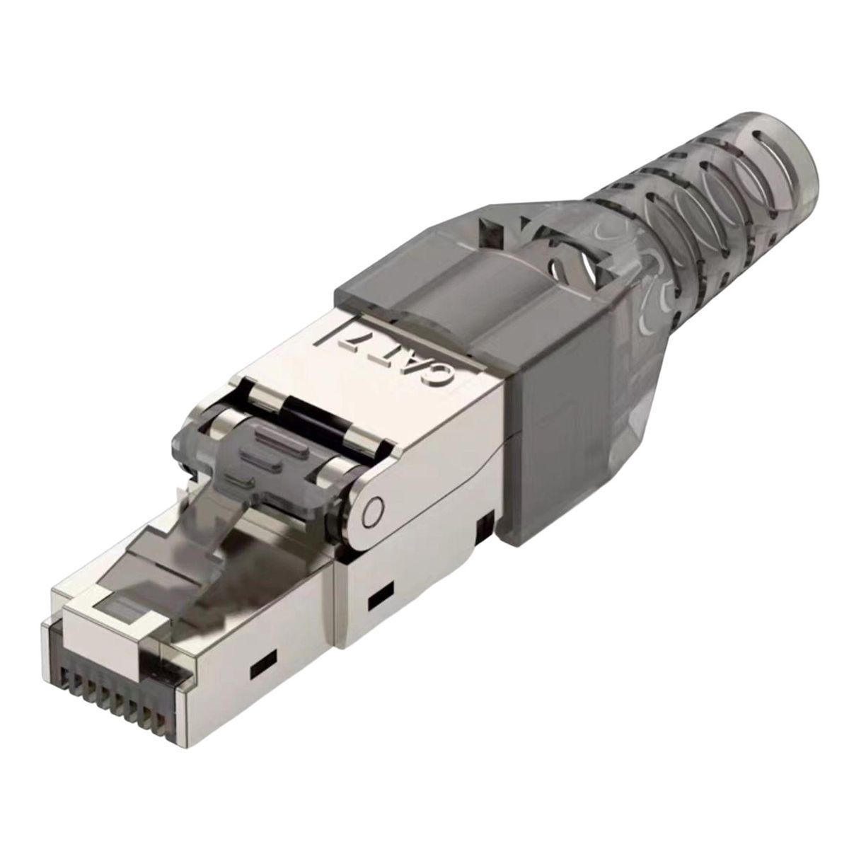 1 Set Network Plug Tool Cat 6A78 Gigabit Metal Module Network Crystal Connector B