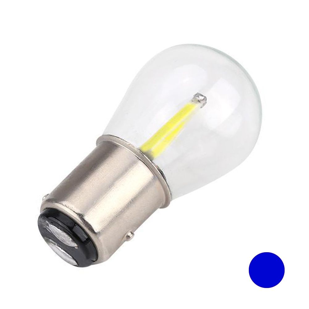 BAY15D 1157 12V LED Car Brake Reversing Turn Signal-Blue