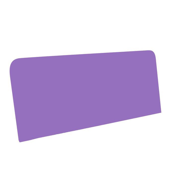 Bed Headboard Slipcover Stretch Dustproof Decor Slip Cover,2m Purple
