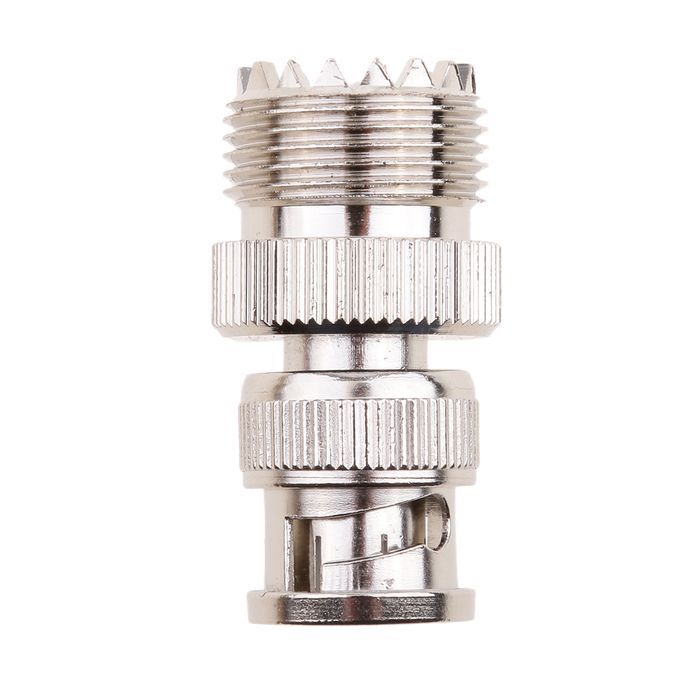 BNC Male To UHF Female Straight RF Coaxial Connector, UHF Female To