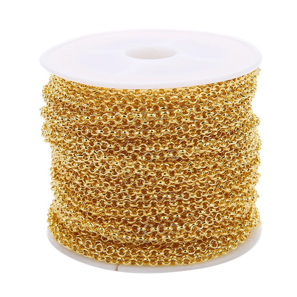 10 Yards O Shape Jewelry Making Chain Necklace Bracelet