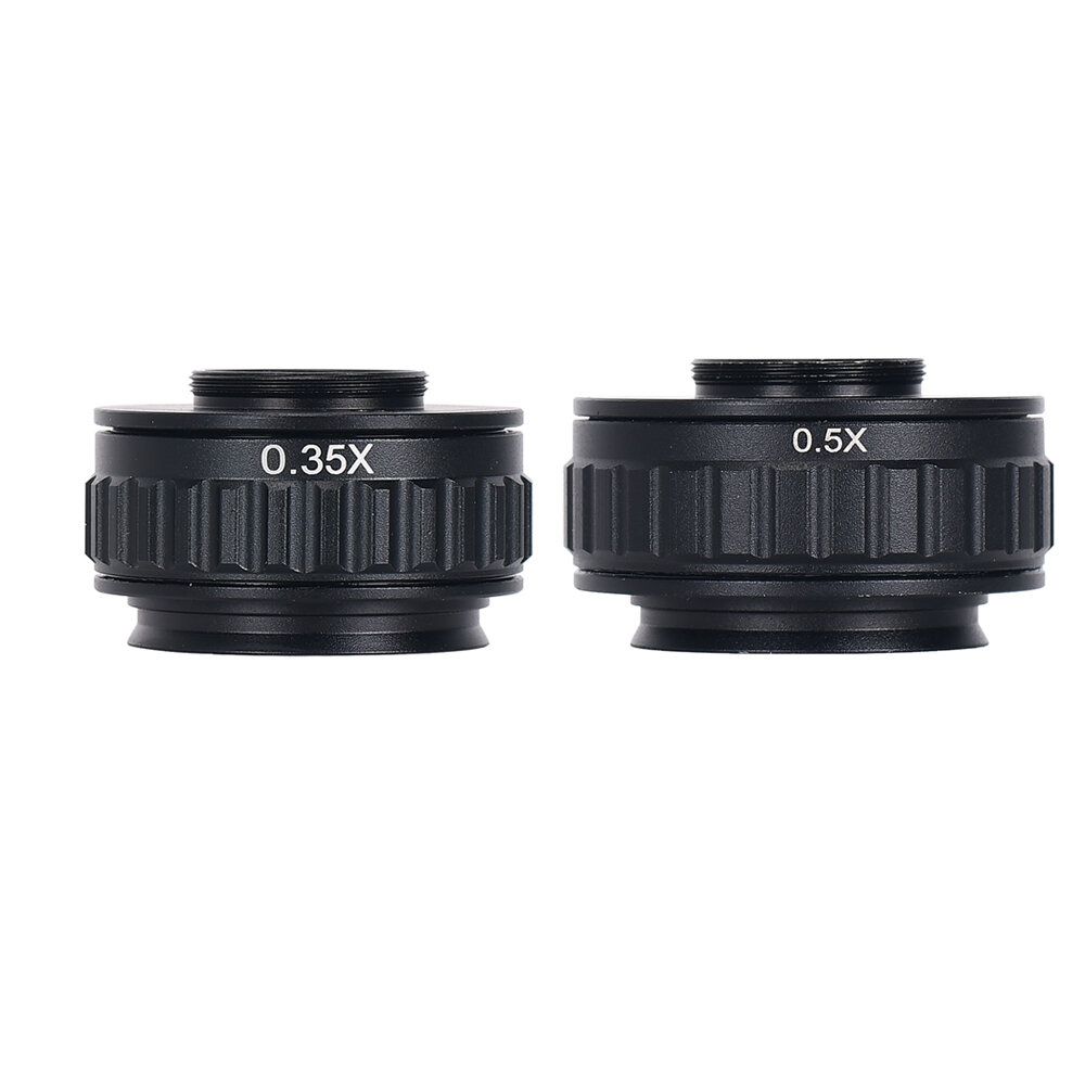 0.35X 0.5X C Mount Lens Adapter Focus Adjustable Camera