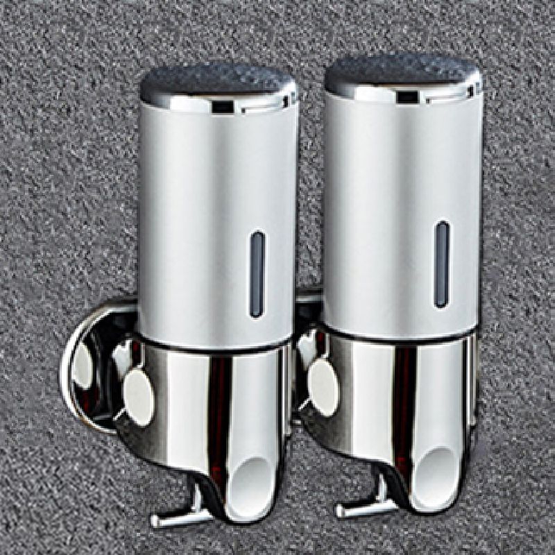 Liquid Soap Dispenser Wall Mounted 500 Ml Plastic Shampoo Shower Dispensers Ing Home Kitchen Bathroom Accessories