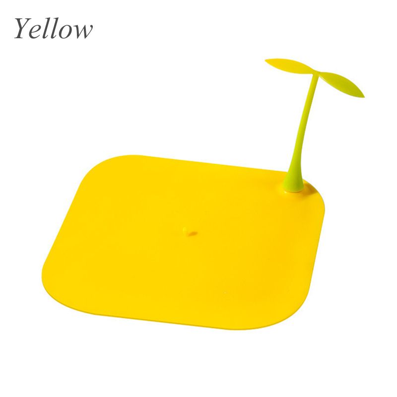Silicone Floor Sink Deodorant Cover, Bean Sprouts Shape