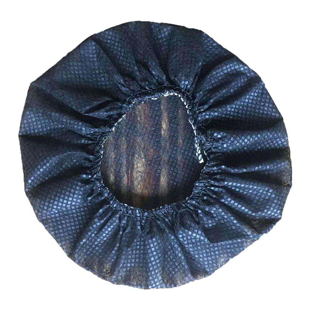 50 Pairs Disposable Headphone Covers Ear Pads Black