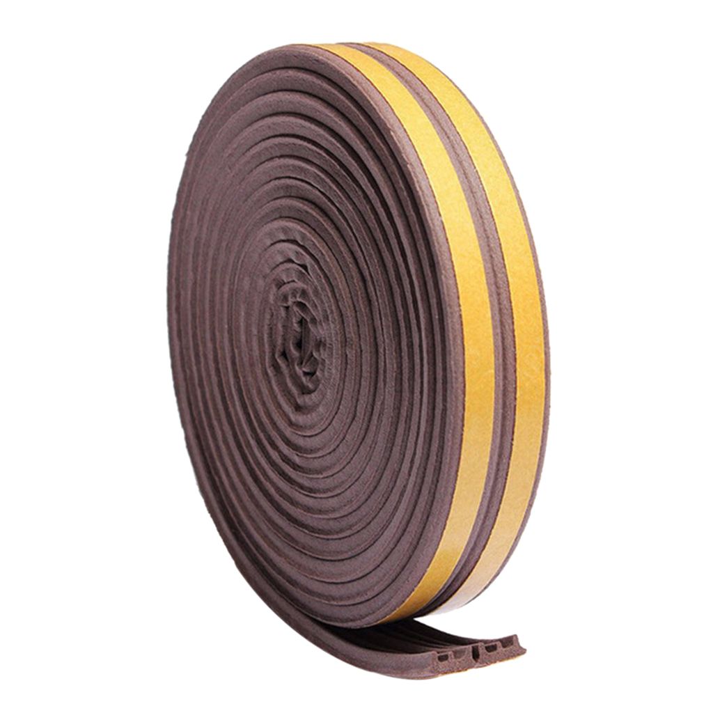 Brush Pile Draught Excluder Weather Proofing Seal Self Adhesive For