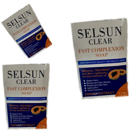 Selsun Clear Fast Complexion Soap - 3pieces