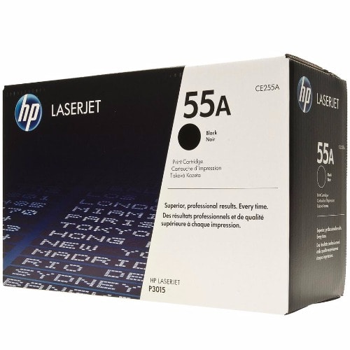 Original LaserJet Toner Cartridge - CE255A - 55A - Black