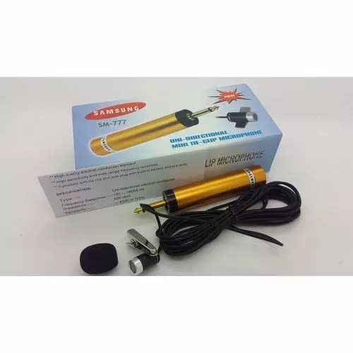 Sm-77 Sumsung Mini Tie Clip Microphone