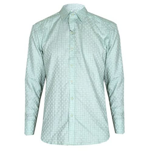 Men's Drafted Shirt - Mint Green - Msht-4523