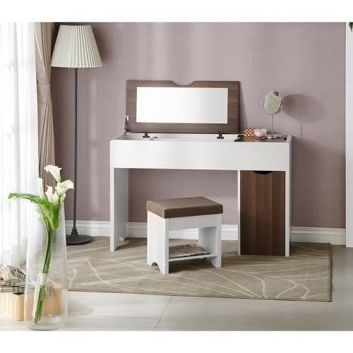 J Best  - Emme Caron Vanity Set With Stool And Mirror