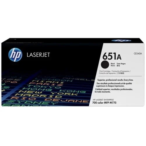 Laserjet Toner Cartridge - Black -651a