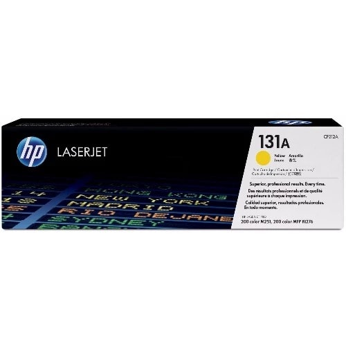 Hp 131a Original Laserjet Toner Cartridge, Cf212a - Yellow