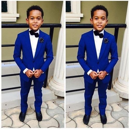 Smart Boy's Suit - Blue (3 Piece)