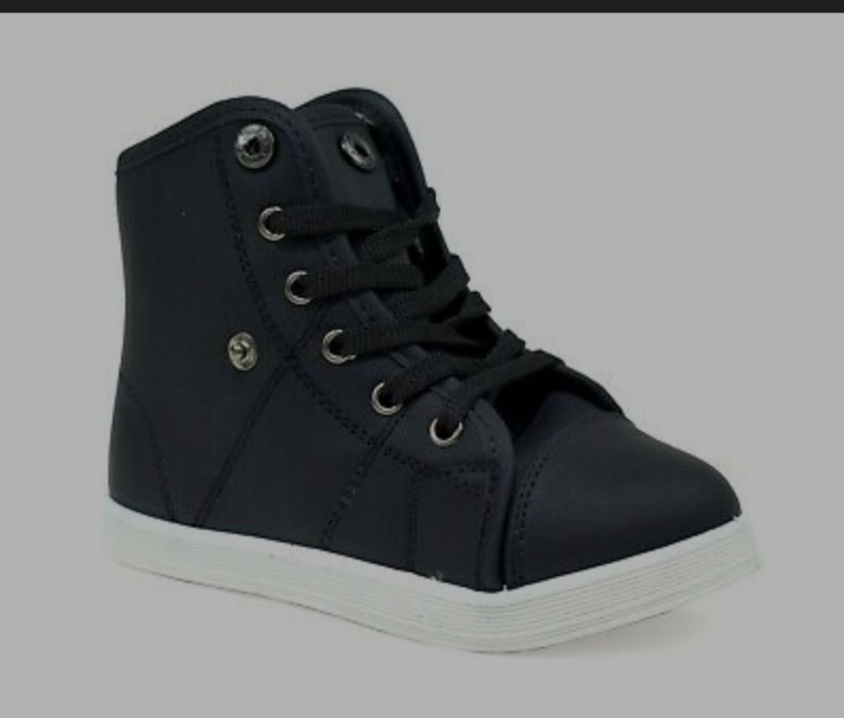 Boys Girls High Top Ankle Lace Up Boot