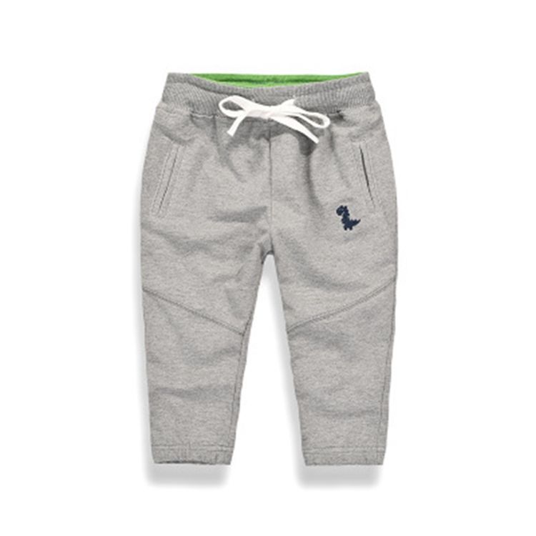 100% Cotton Kid Boys Casual Sport Long Pants