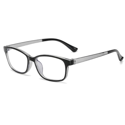 Red Frame Flat Mirror Red Leg Student Glasses Men And Women Anti-blue Light Mo