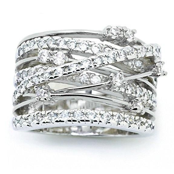 Zircon Rings For Women Fashion Jewelry Engagement