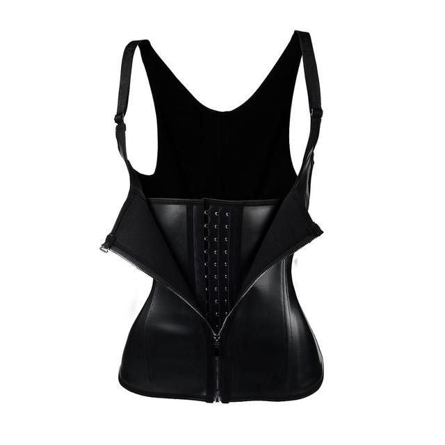 Waist Trainer Corsets Latex Gaine Ventre Steel Slimming Underwear Body Shaper Women Bustiers Colomb