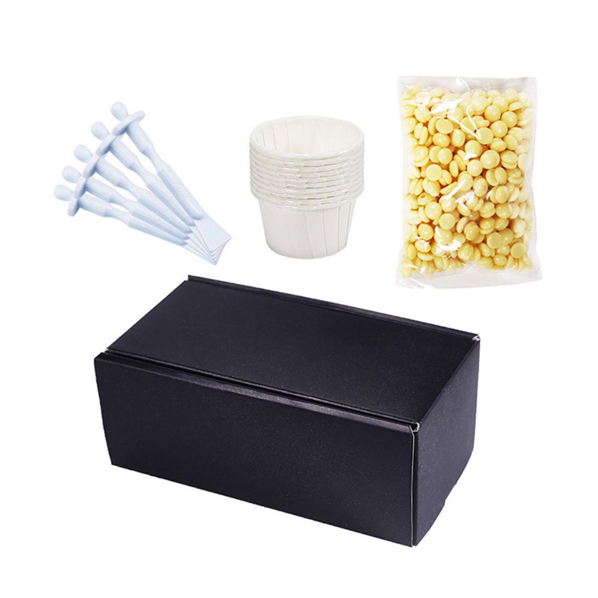 Wax Bean Kit Nose Hair Removal Wax Kit Wax Applicators