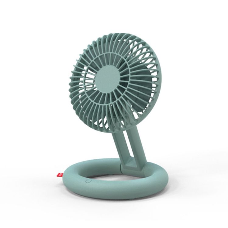 Mini Handheld Portable Laying Desktop Folding Fan