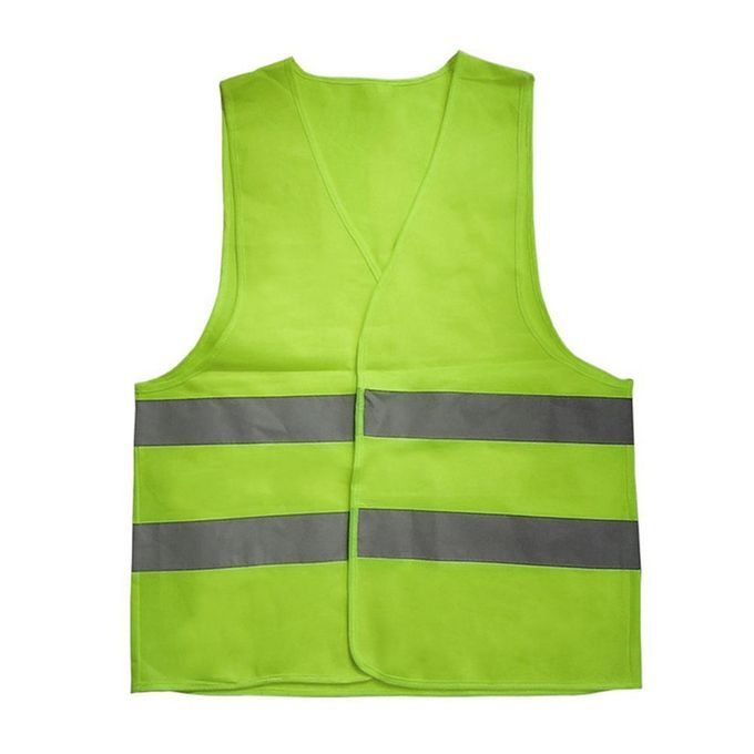 Safety Reflective Vest Sanitation Overalls Protective Yellow