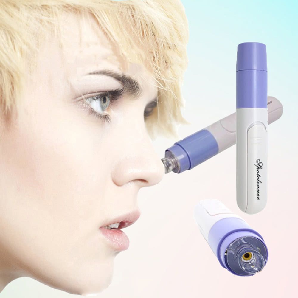 Mini Handheld Facial Blackhead Vacuum Suction Face Skin