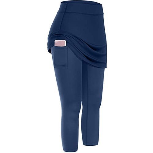 High Waist Flare Pants Women Office Ladies Elegant Long Pant Solid Wide Leg Bell_Bottom Trousers Fitness Yoga Pants(#D Navy)