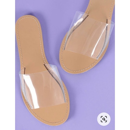 Female Transparent Cover Slippers