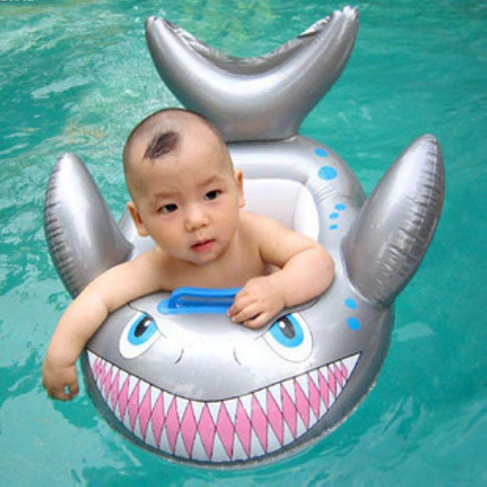 High Quality Shark Shaped Swimming Ring Kids Baby Children Inflatable Swim Pool Seat Float Boat Pool Accessories