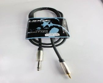 2Pcs 3.5mm Male To 6.5mm Male Mono Jack Stereo Cable 1.5M