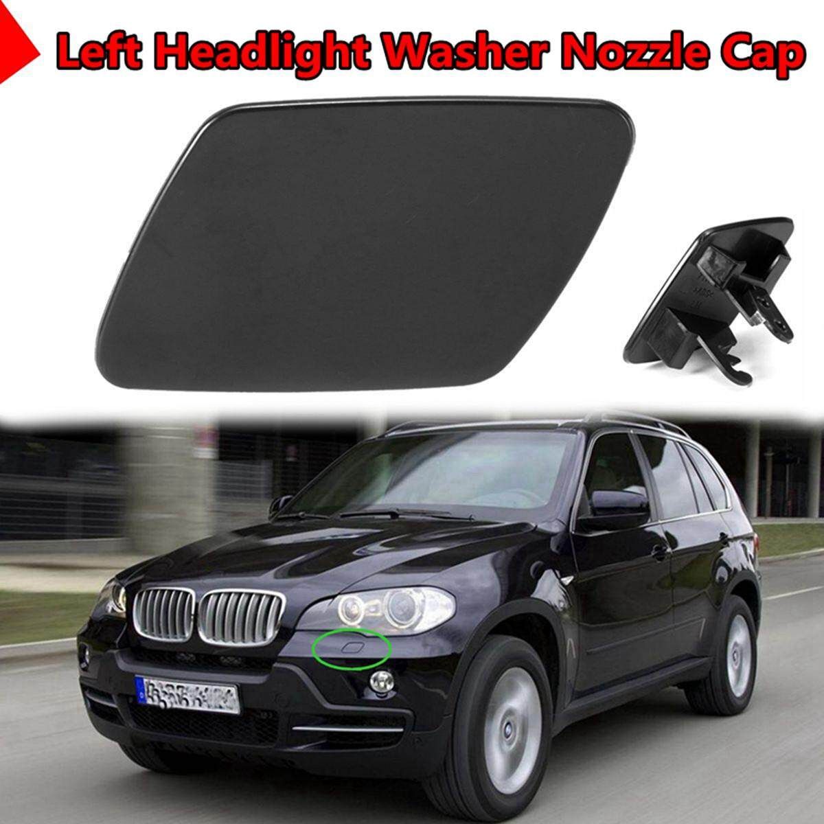New Left Side Headlight Washer Nozzle Cover Cap Unpainted For BMW X5 E70 07-11