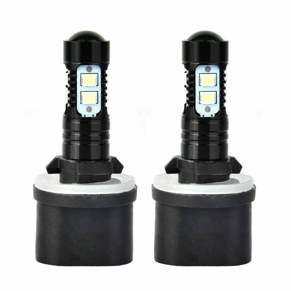 880 6000K White Fog Light  Bulb For Chevy Corvette C5 2PCS
