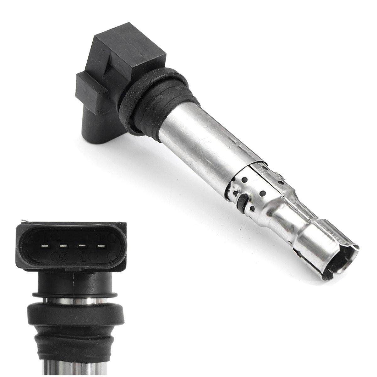 4 Pins Black Ignition Coil Vehicle System For Volkswagen #036905715G New