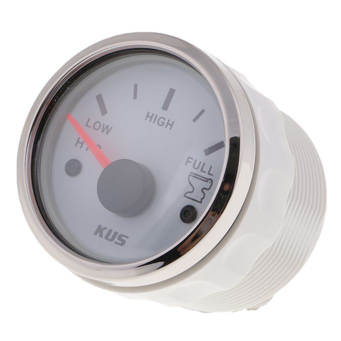 White Water Gauge Boat Holding Tank Waste Level Gauge 24033ohms 12