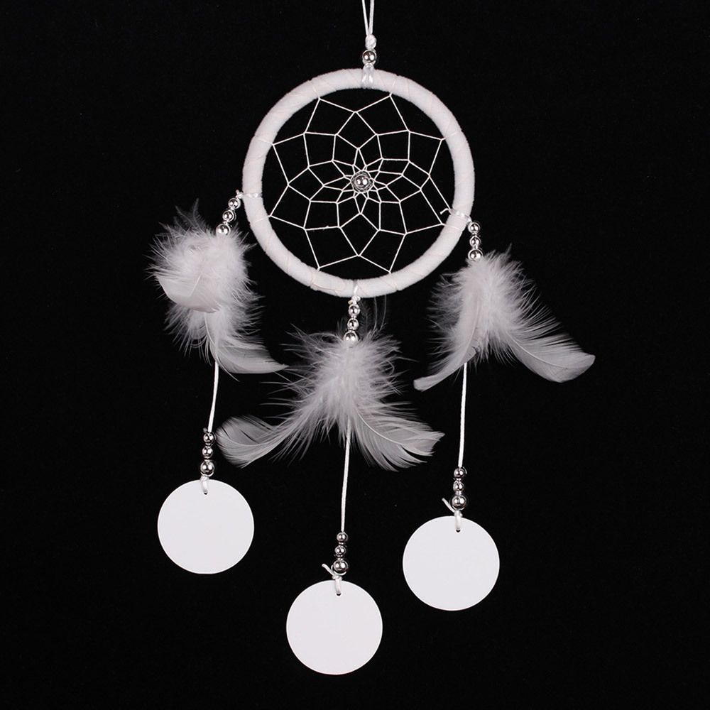 D-ream C-atcher Feather Net Hanging Design Portable For Home