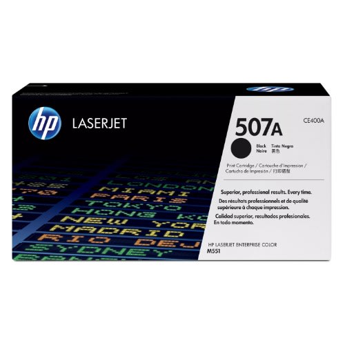 Hp 507a Laserjet Toner Cartridge -Black