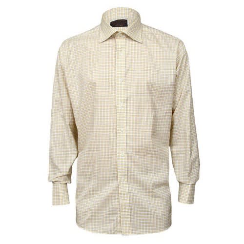 Checkered Long Sleeve Shirt -MSHT-590