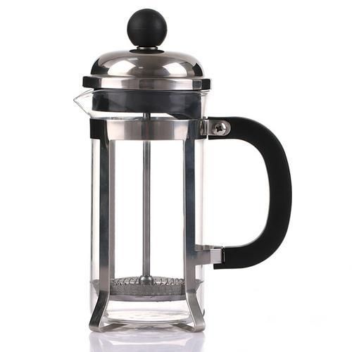 350ml Stainless Steel Glass French Filter Coffee Pot Coffee Tea Pot Press Plunger  Hollow Cafetiere Tool New Coffer Maker