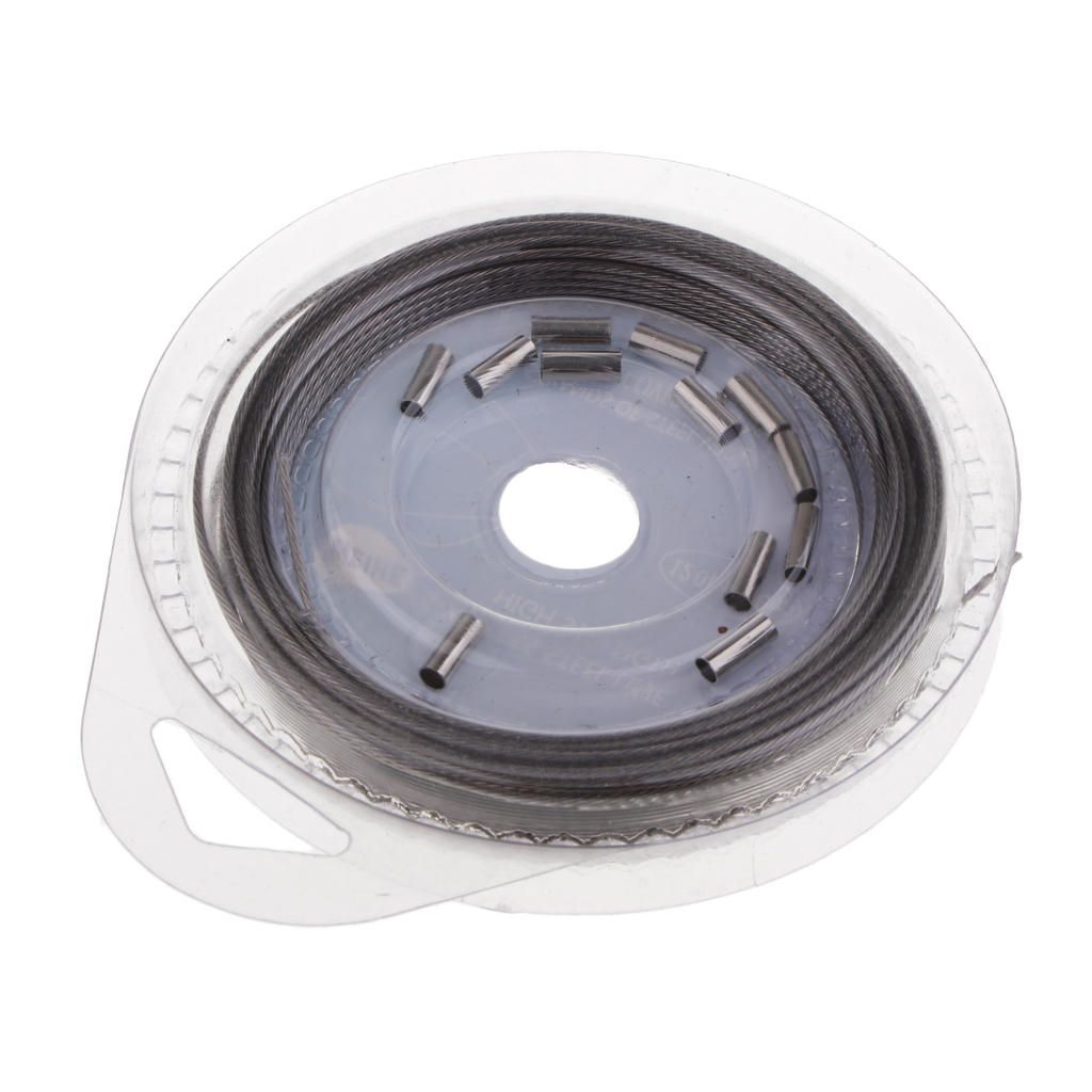 2pcs  Leader   Wire Line Tapered Stainless Steel Leader