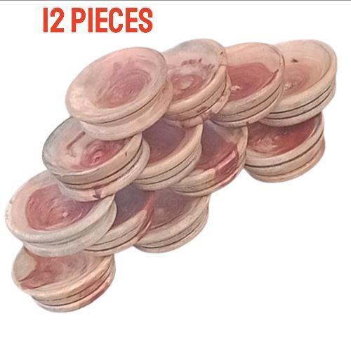 Wooden Mortar For Serving Goat Meat -12 Pieces