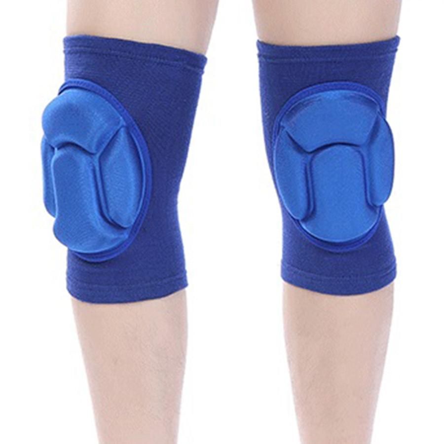 Blue Sports Sponge Kneepad High Density Dance Kneepad Running Mountaineering Protective Gear Volleyball Football Basketball Kneepads Kneepads