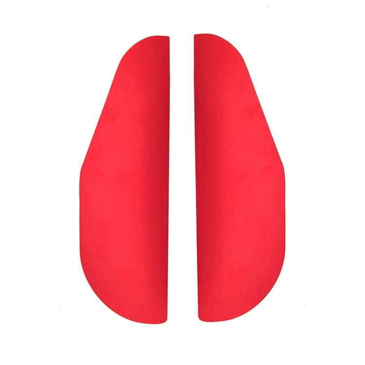 Car Rear View Mirror Rain Eyebrow Cover DM-104(Red)