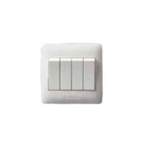 4-gang 10a 2-way Sp Switch - Waba5092