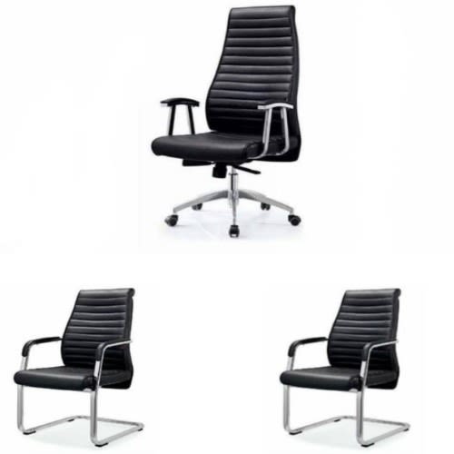 Modern Visitors Executive Office Chair  -2sets & Swivel Office Chair -1 set