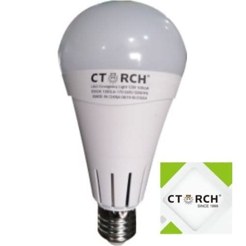 LED Rechargeable Light - Energy Saver Bulb - Screw - 3pcs