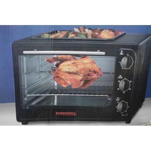 46 L  Electric Toaster Oven With Rotisserie &Top Grill